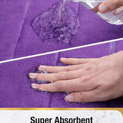 3 db-os fürdőszőnyeg készlet, 50x40 cm, kék, csúszásmentes