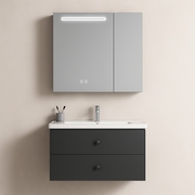 Ingrid szekrény LED tükörrel DBP123 80x70 fehér