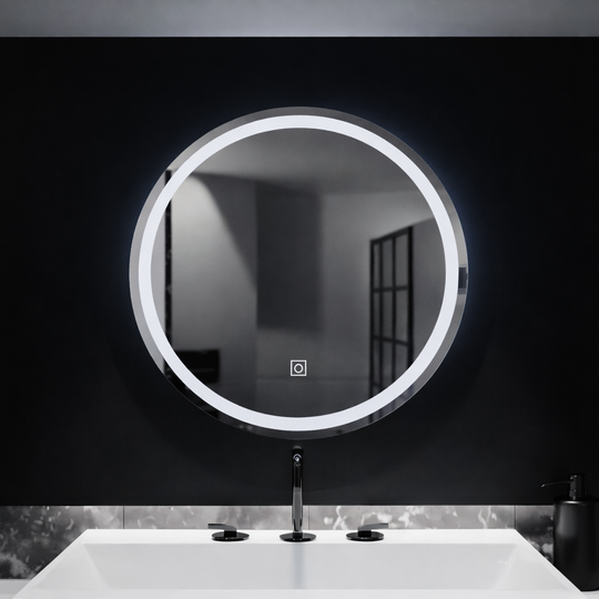 Kerek LED-es tükör, 50 cm, Basic Touch Mirrors Korman C Alapértelmezett cím Alessandro Design