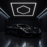 Méhsejt 1050 mm x 1200 mm led hexagonok