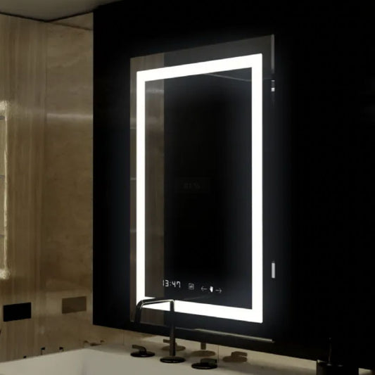 Tükör LED téglalap alakú 50x70cm Insideus touch rendszer fogyatékosság