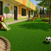 Gazon Artificial Pentru Exterior, 2x25 cm, Grosime 2cm, Densitate 15 Fire, Verde