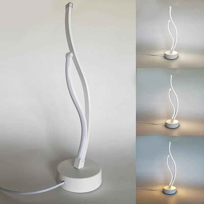 Minos LED lámpa, 48W, hideg/forró/semleges fény, fém és akril, fehér