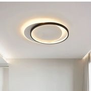 LED -csillár 76W -os Chiara távirányítóval, 3 kör, hideg/forró/semleges fény, átkozott, fekete