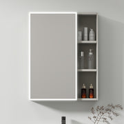 Ingrid szekrény LED tükörrel DBP123 80x70 fehér