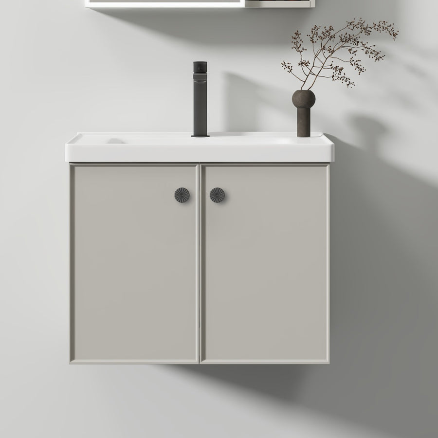 Ingrid szekrény LED tükörrel DBP123 80x70 fehér