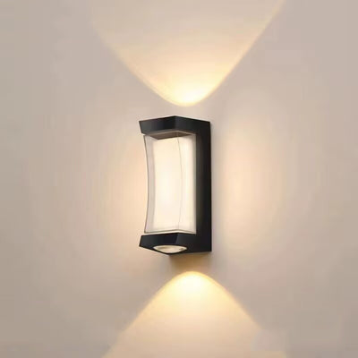 Kültéri LED fali lámpa AX150BK 7W Fekete