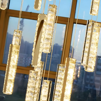 Chandier Crystal LED 80W 60 cm AMIRI