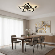 LED csillár LT660/5BK, 5 elem, 54 W, fény 3000/4000/6000K, fekete, állítható magasságú