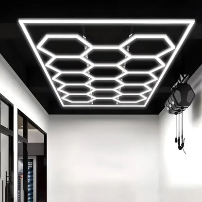 LED Hexagoane Melisia 4840 mm x 2430 mm