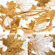 Modern csillár, CM260/800GD, 8xE14, átmérő 80 cm, arany, állítható magasságú, fém és kristály