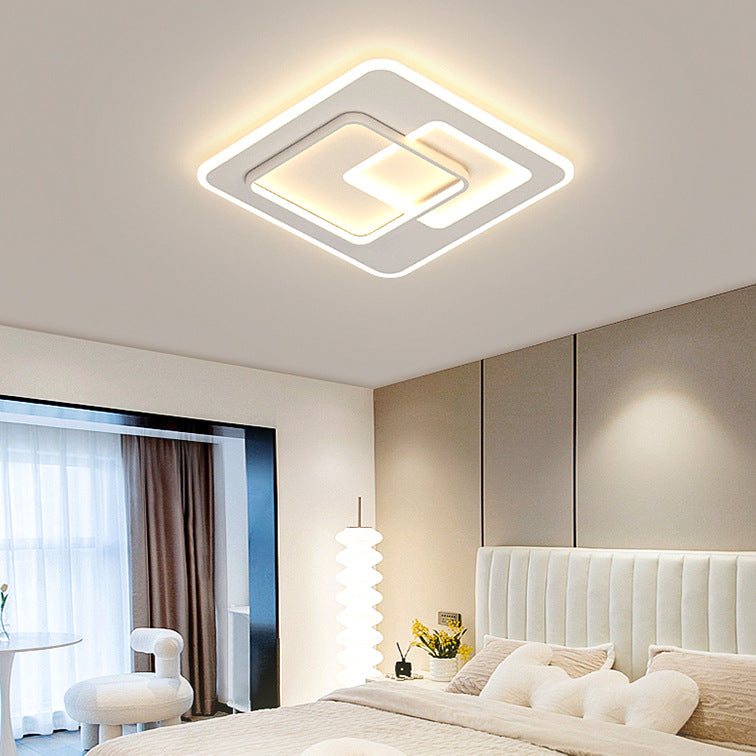 LED -csillár Nolux 120W távirányítóval, négyzet alakú, hideg/forró/semleges fény, fehér, fehér