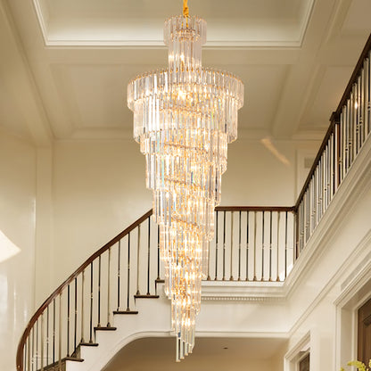 Crystal Chandelier Windsor Altiora, 60 cm átmérőjű, 1800 cm magasság, fényes arany, állítható magasság, elegáns kialakítás