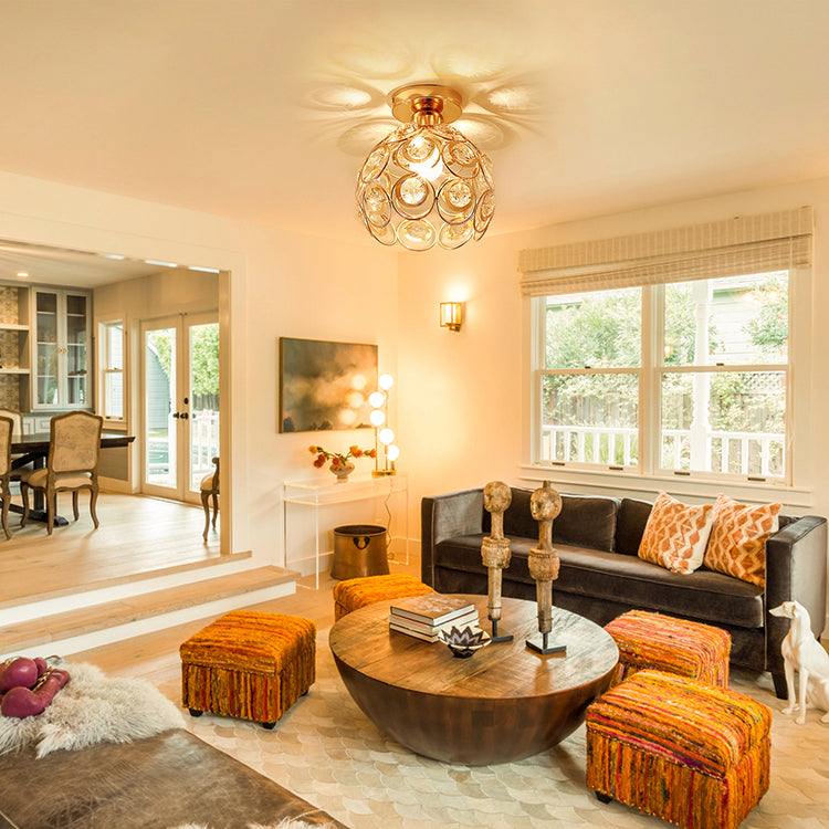 Vera Lust, 1*E27, arany, fém és kristály