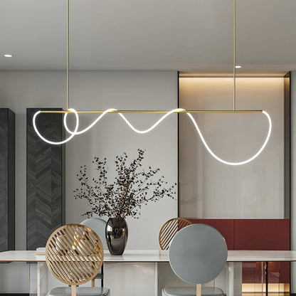 Felfüggesztett vágy LED Acril Zara 62W távvezérlővel, gerenda, 3000K/4000K/6000K, arany