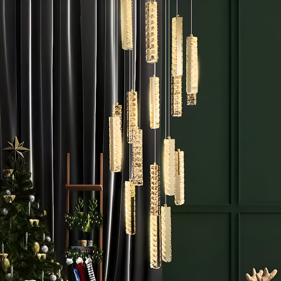 Chandier Crystal LED 80W 60 cm AMIRI