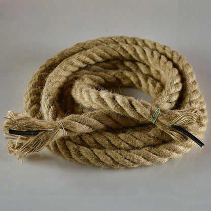 Caruso Pendul, 2*E27, fekete, fém és zsineg