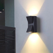 Fantasis A külső és a belső LED, 4 forrás x 1w, ip65, fém, fekete, 3000 ezer
