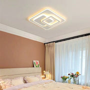 LED -csillár Nolux 120W távirányítóval, négyzet alakú, hideg/forró/semleges fény, fehér, fehér
