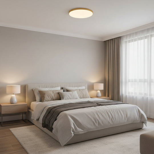 LED mennyezeti lámpa SOLIS 47cm 48W Cold Light Arany LED mennyezeti lámpák Alapértelmezett cím Alessandro Design