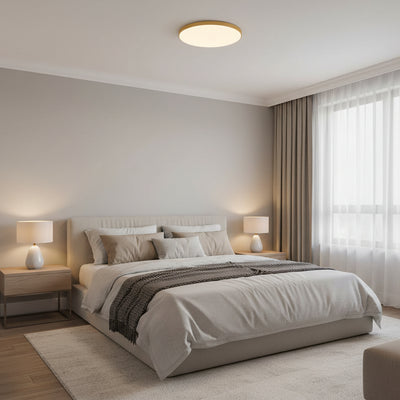 SOLIS LED mennyezeti lámpa 47cm 48W Cold Light Gold