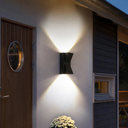 Vigyen fel külső Scarlet LED, 6W, fekete, 3000K