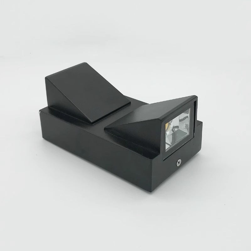 Fantasis A külső és a belső LED, 4 forrás x 1w, ip65, fém, fekete, 3000 ezer