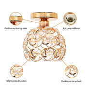 Vera Lust, 1*E27, arany, fém és kristály