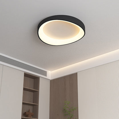 LED mennyezeti lámpa távirányítóval, PL103/520BK, 30W, átmérő 49cm, meleg/hideg/semleges fény, fekete
