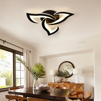 LED csillár LT660/3BK, 3 elem, 32 W, fény 3000/4000/6000K, fekete, állítható magasságú