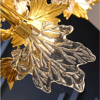 Modern csillár, CM260/800GD, 8xE14, átmérő 80 cm, arany, állítható magasságú, fém és kristály