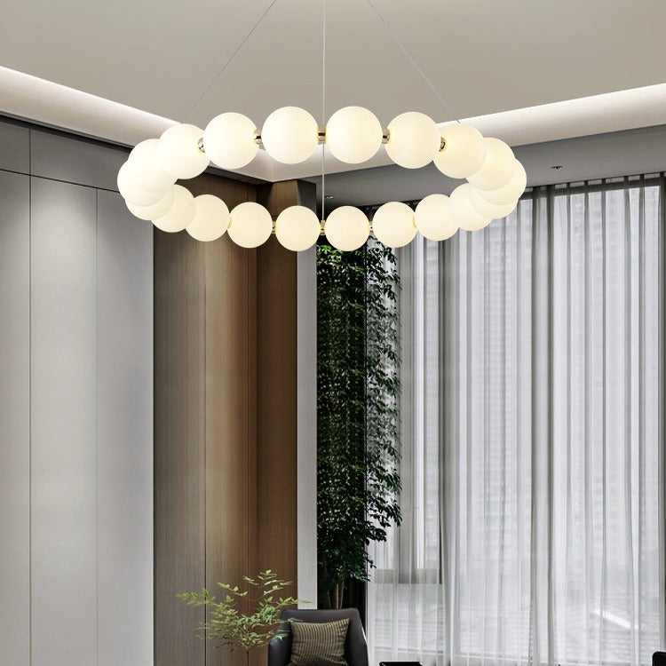 Lustra felfüggesztett LED Acril Celesti 42W távirányítóval, Davable, 3000K/4000K/6000K, arany, fém és akril