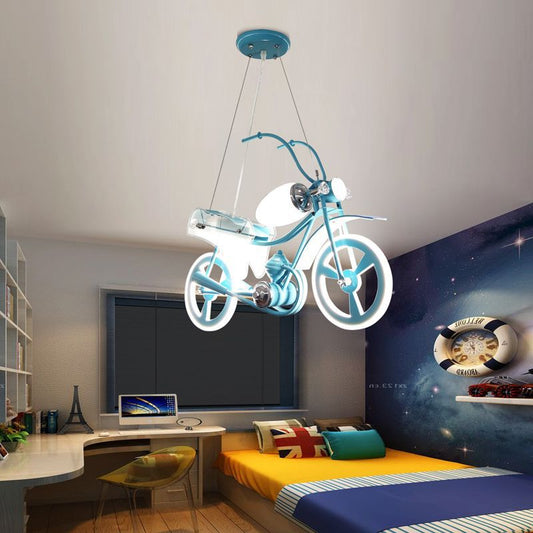 LED gyerekcsillár FIGHTER, Repülőgép típus, 100W, Hideg/Meleg/Semleges fény, Repülési szürke