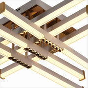 LED csillár távirányítóval LT178/6WH, 84W, 6 elem, hideg/meleg/semleges fény, szabályozható, fehér