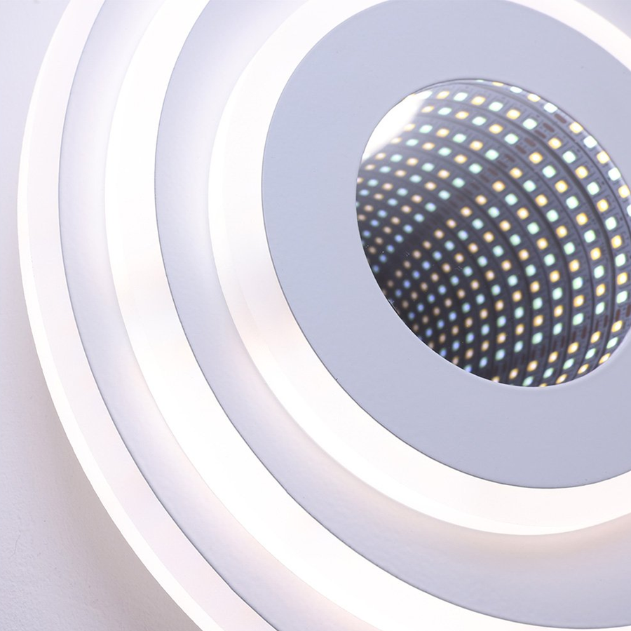 LED LED LED NEXA 3D 38W, hideg/forró/semleges fény, fehér