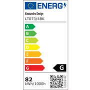Lustra LED cu telecomanda si cristal NOVA ROTONDA RGB 82W, 4 Cercuri, lumina Rece/Calda/Neutra, Dimabila, Negru Lustre LED cu Telecomanda Default Title Alessandro Design