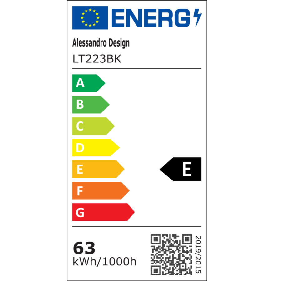 LED csillár távirányítóval HELIX 63W, Hideg/Meleg/Semleges fény, Szabályozható, Fekete