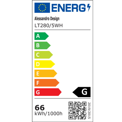 LED csillár távirányítóval ORCHID 66W, 5 szirom, hideg/meleg/semleges fény, szabályozható, fehér