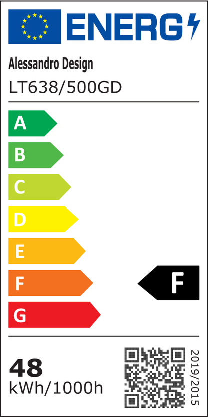 LED csillár távirányítóval GILDRA 48W, 2 négyzet, hideg/meleg/semleges fény, szabályozható, arany