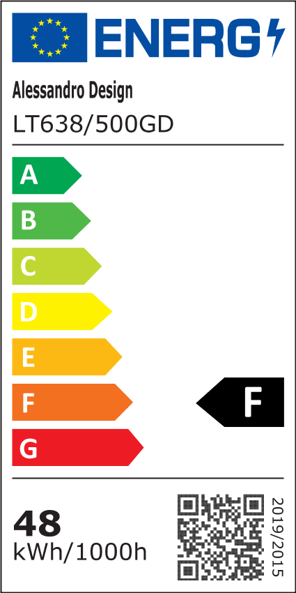 LED csillár távirányítóval GILDRA 48W, 2 négyzet, hideg/meleg/semleges fény, szabályozható, arany
