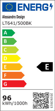 LED -csillár Volta 125W távirányítóval, ovális, hideg/forró/semleges fény, instabil, fekete