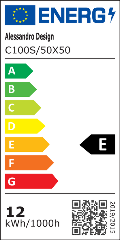 Kerek LED-es tükör, 50cm, Basic Touch