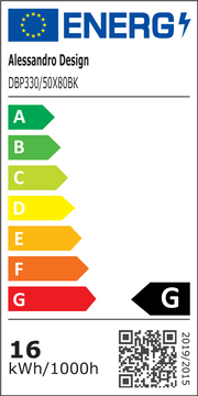 LED-es tükör szekrénnyel, ovális, 50x80 cm, páramentes, hideg/meleg/semleges fény, fekete keret, tárolóhely