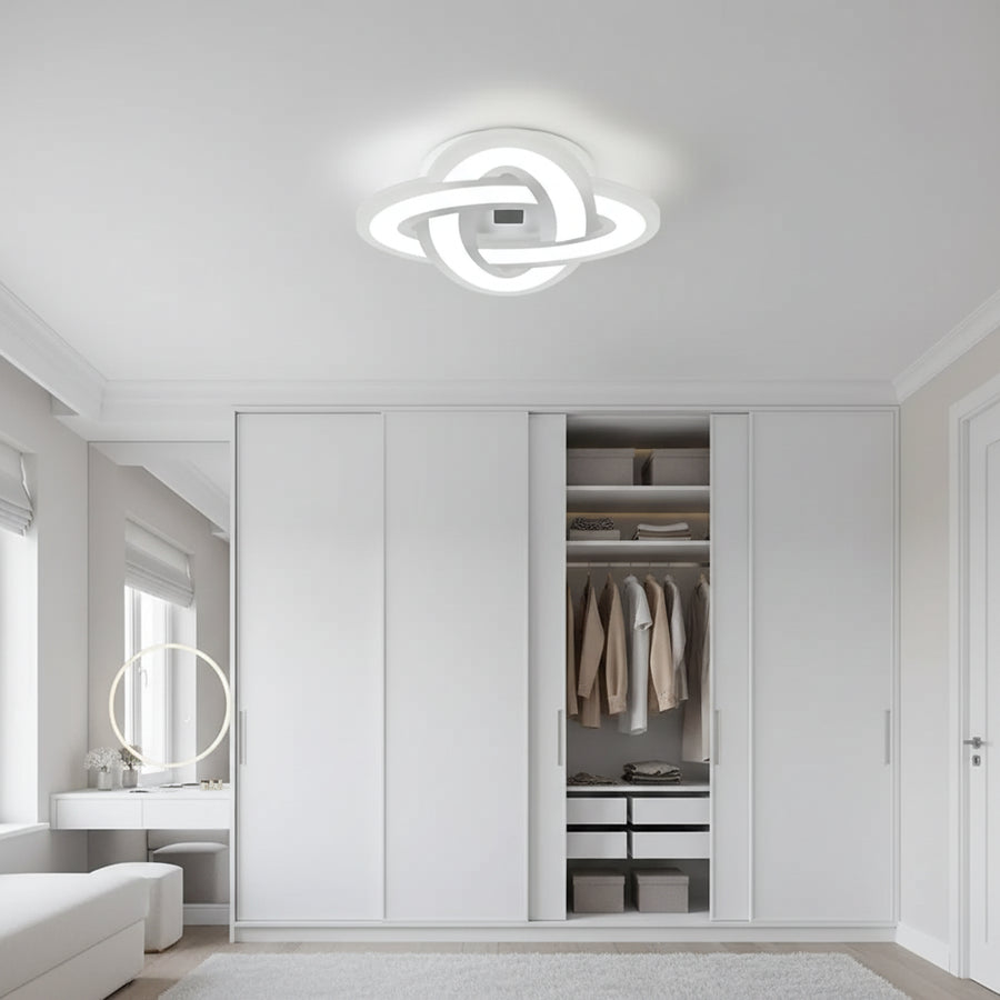 LED csillár CRINELLA 45W, átmérő 23cm, hideg/meleg/semleges fény, fehér LED csillár Alapértelmezett cím Alessandro Design