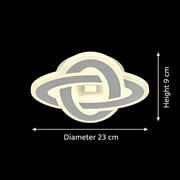 LED csillár CRINELLA 45W, átmérő 23cm, hideg/meleg/semleges fény, fehér LED csillár Alapértelmezett cím Alessandro Design