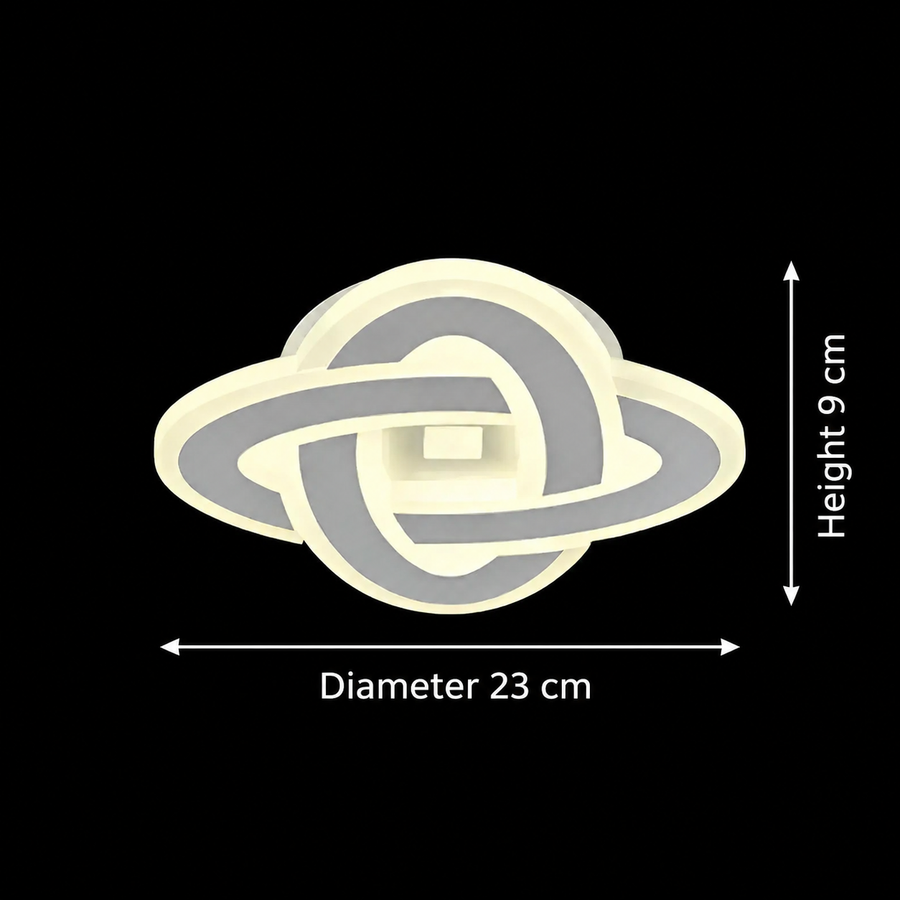 LED csillár CRINELLA 45W, átmérő 23cm, hideg/meleg/semleges fény, fehér LED csillár Alapértelmezett cím Alessandro Design
