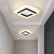 MODERN LED csillár 25W, Méretek 19,5x19,5 cm, Négyzet, Hideg/Meleg/Semleges fény, Fekete LED csillárok Alapértelmezett cím Alessandro Design