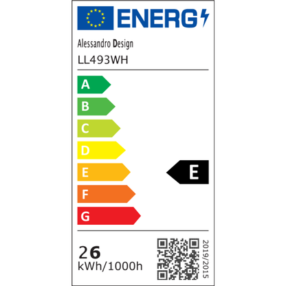 MODERN LED csillár 26 W, 19,5x19,5 méret, négyzet alakú, hideg/meleg/semleges fény, fehér LED csillárok Alapértelmezett cím Alessandro Design