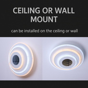 LED csillár NEXA ROTUND 3D 39W, hideg/meleg/semleges fény, fehér LED csillárok alapértelmezett cím Alessandro Design