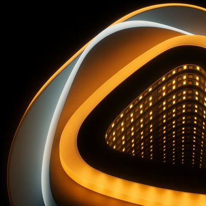 Lustra LED NEXA Triunghi 3D 40W, Alb, Lumina Rece/Calda/Neutra Lustre LED Default Title Alessandro Design